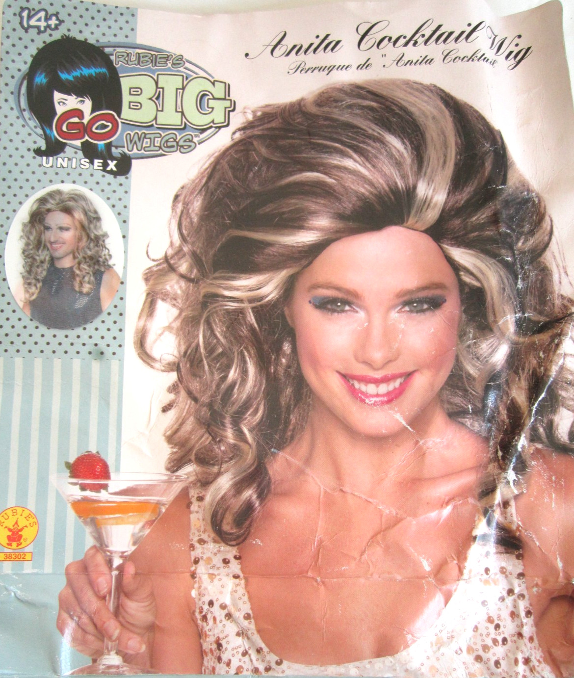 Bouncy Curls BIG HAIR WIG Women’s Men’s NEW UNISEX Drag Queen Cosplay COSTUME