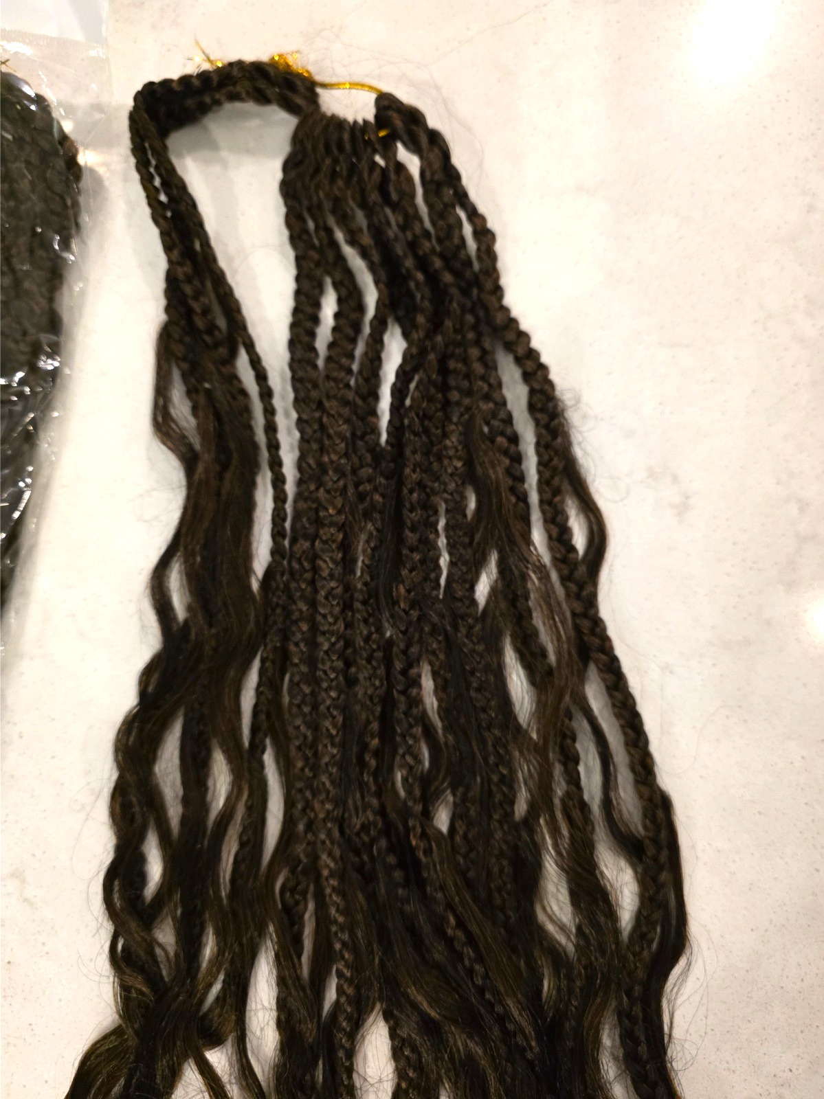 Goddess Box Braids Pure Protein Fiber Close to Human Hair 24 Inch 8 Packs #T30