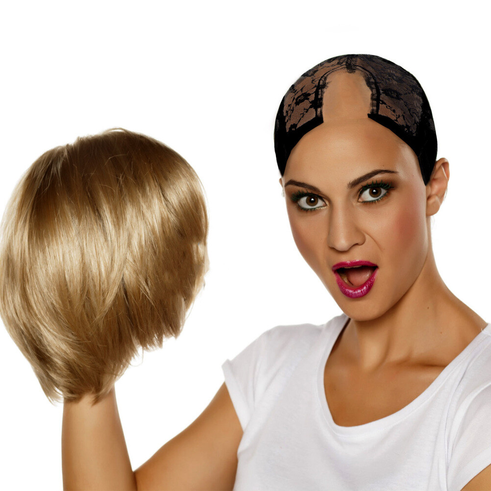 Wig Net Cap Bonnet for Women Hair Styling Tools Making Adjustable