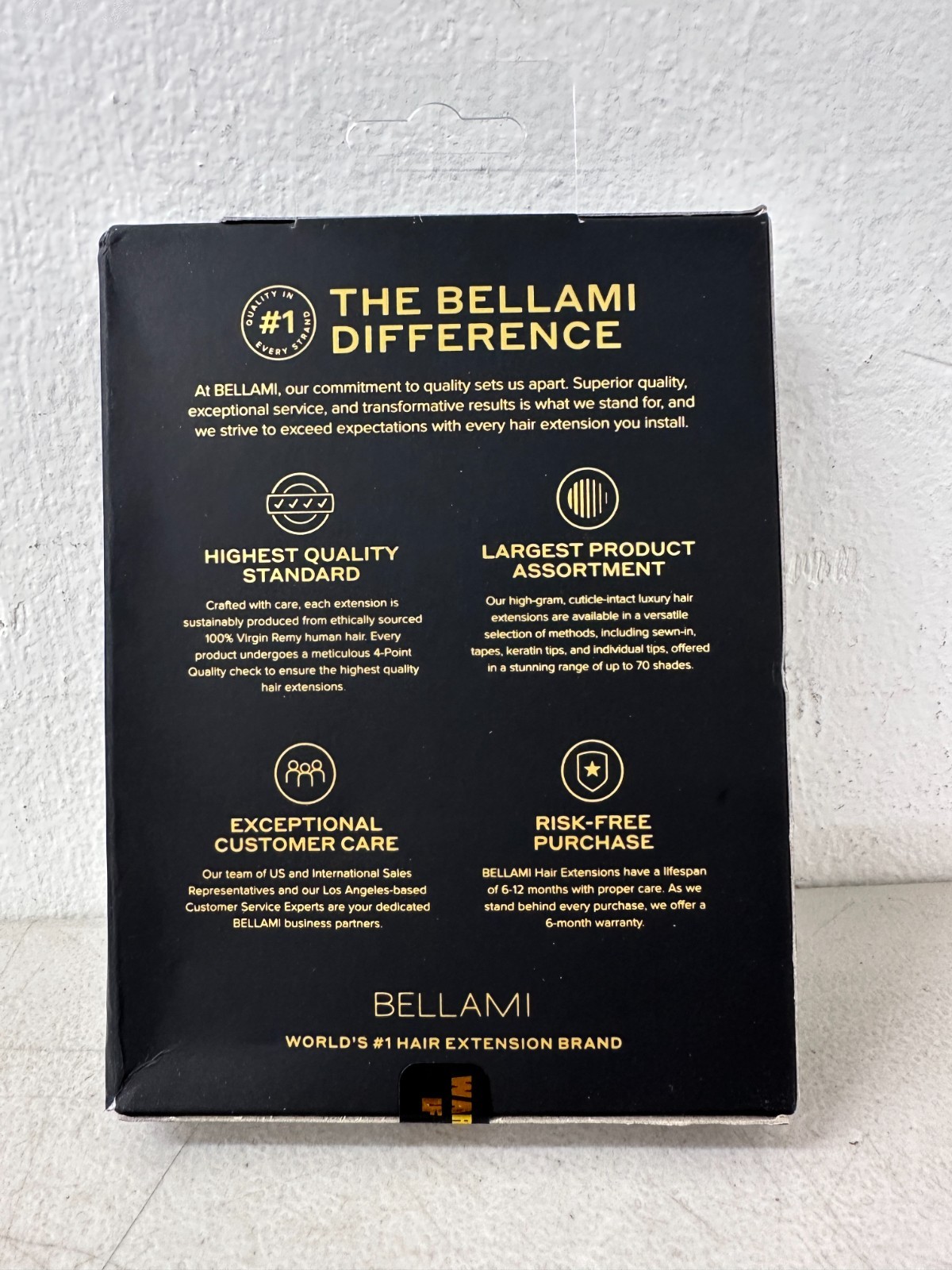Bellami Infinity Weft Hair Extensions Sweetheart Blonde #8C/80 Hybrid 16″ 60g