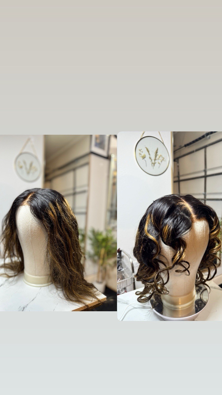 Human Hair Lace Closure Wig Inches 16 Honey Blonde Body Wave