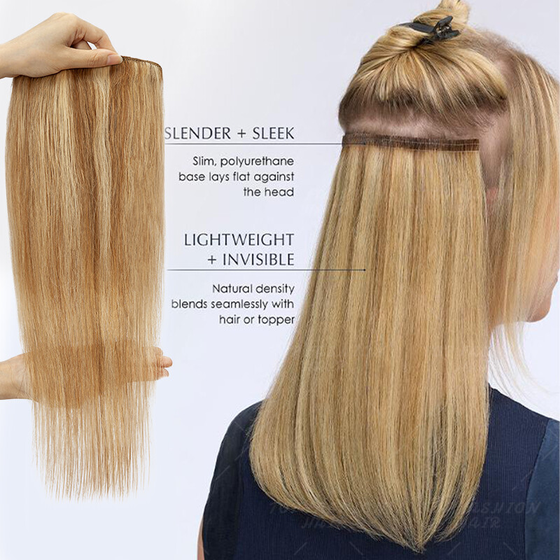 Clip in Human Hair Extensions Full Head 100% Real Remy Hair 24″ 8PCS Long Ombre
