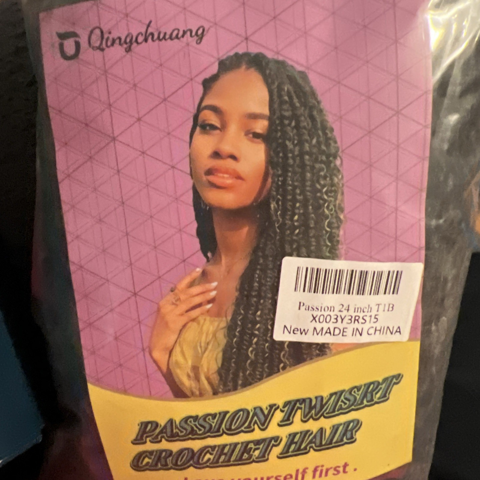 passion twist crochet hair