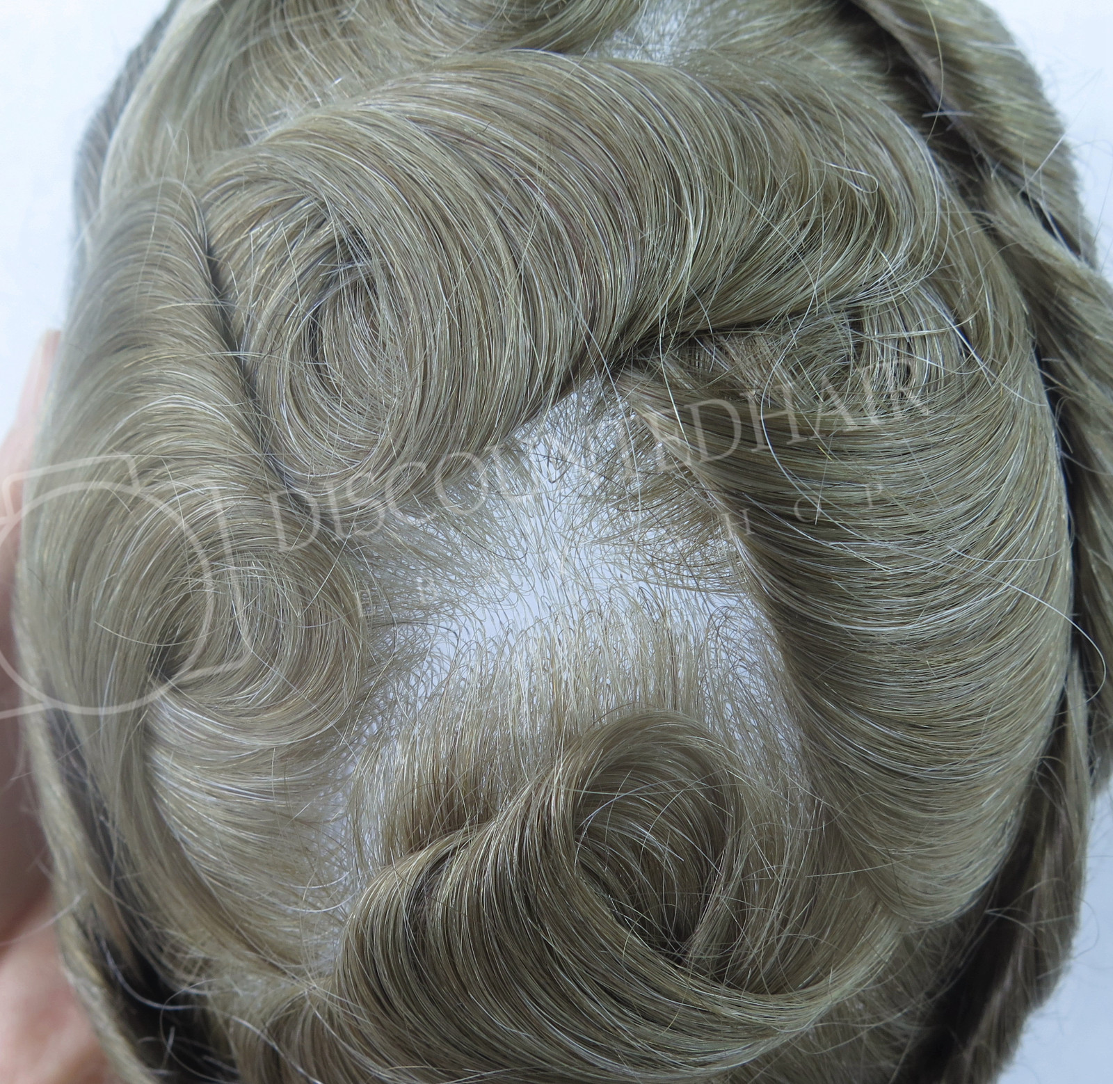 Micro Thin Skin Hair Replacement V-loop Toupee System Natural Hairline XTS#2020