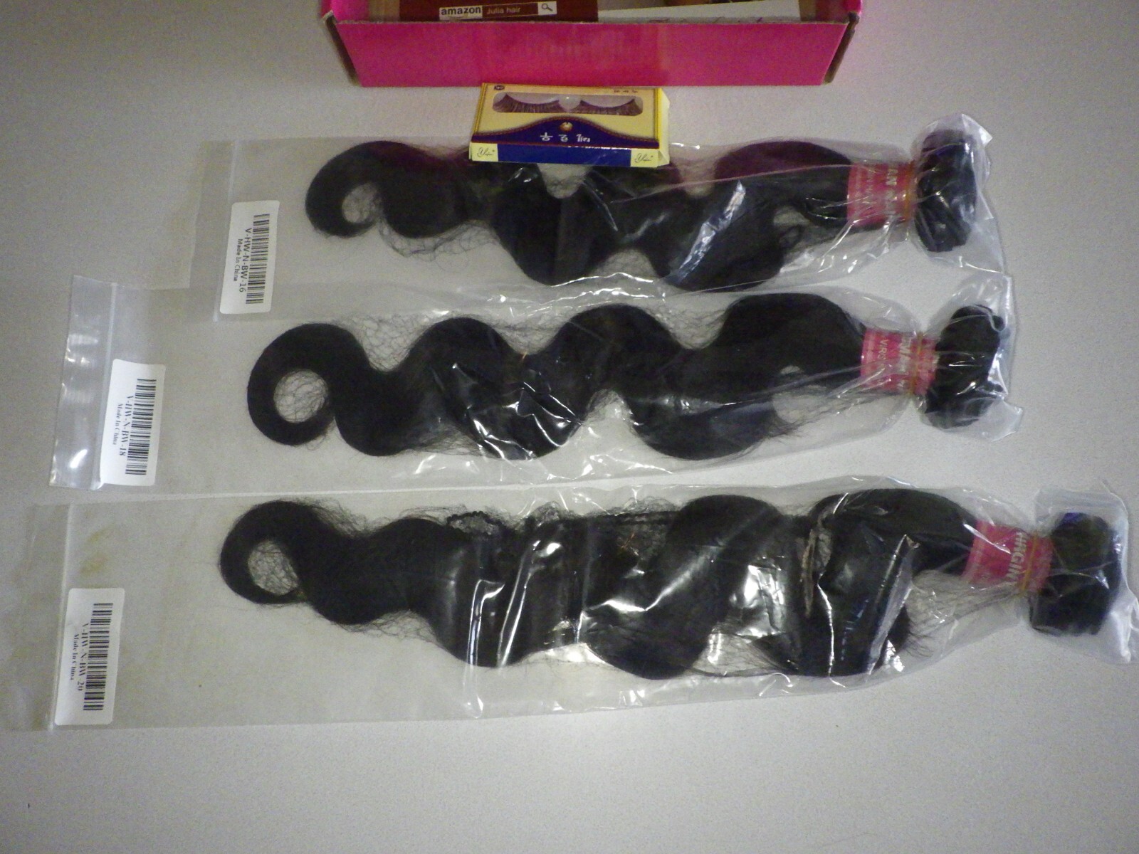 ALI JULIA 20 18 16 Inch Brazilian 10A Virgin Body Wave Hair Weave 3 Bundles