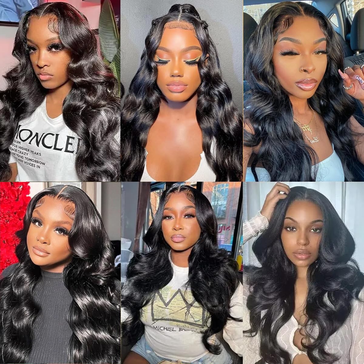 4×4 Lace Closure Body Wave Lace Front Human Hair 18 Inch Ear to Ear HD Fronta…