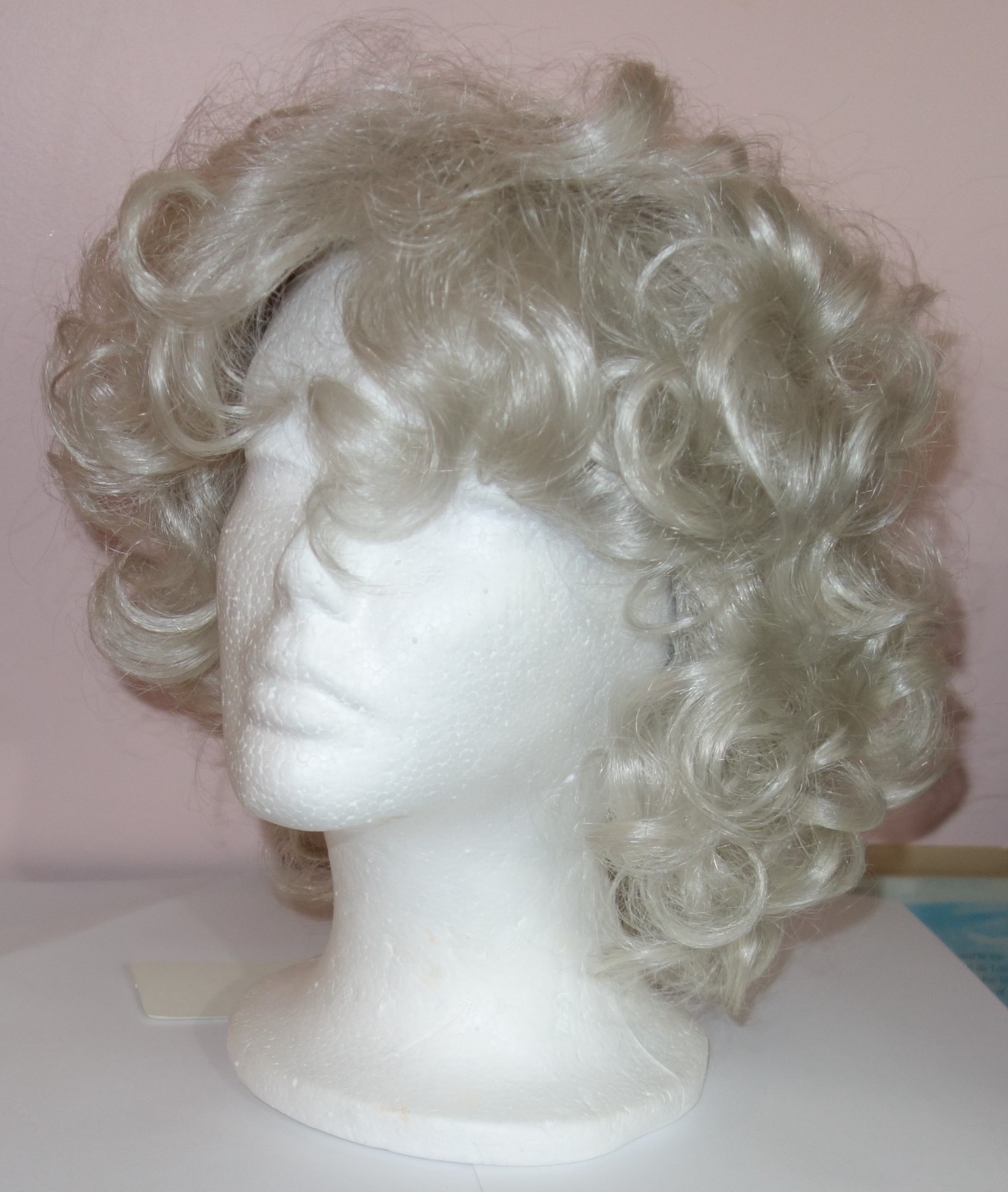 Envy Kenya Lace Front Cap Curly Wig – Color #60 White – NWT #2