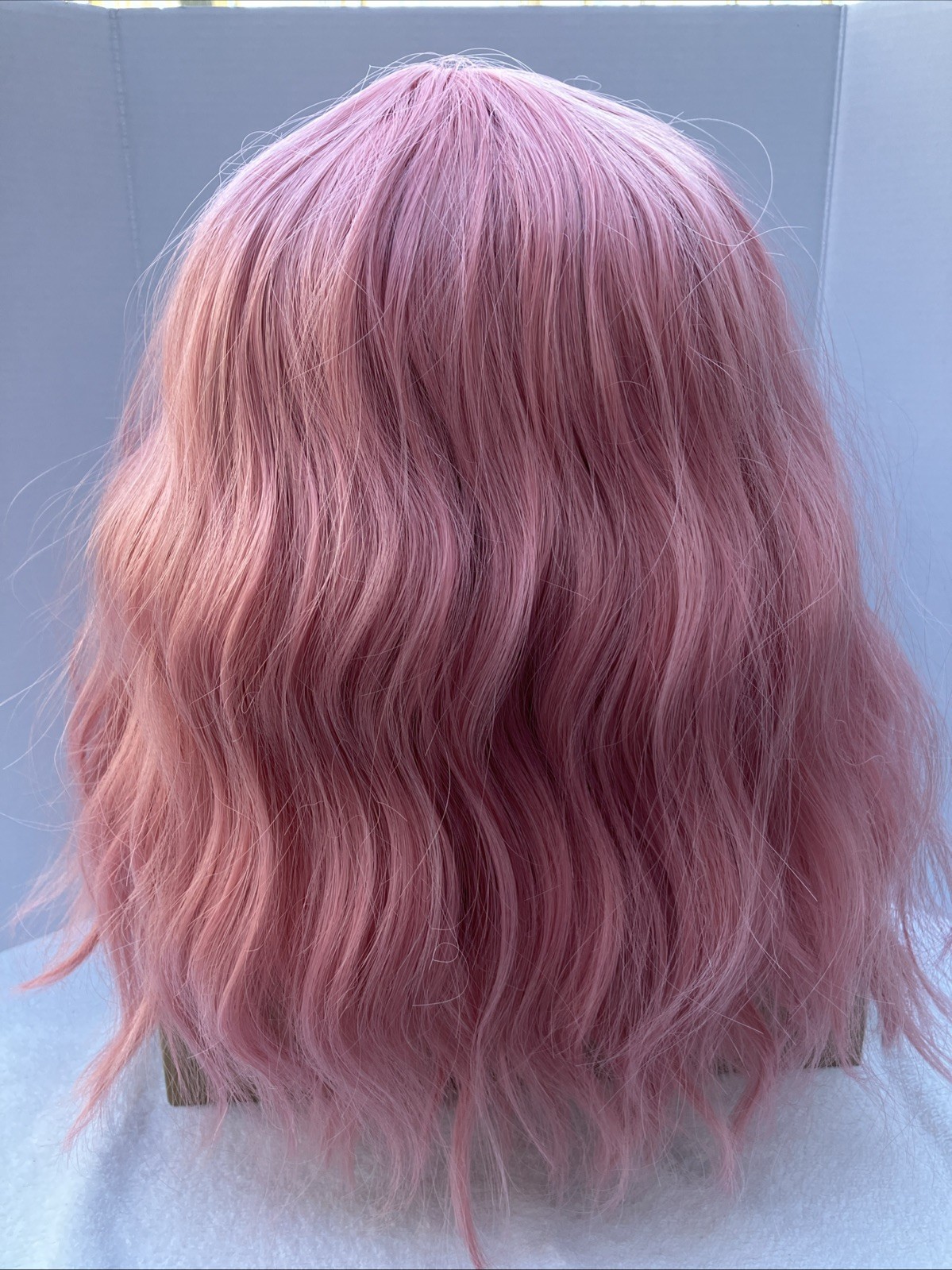 Women’s Synthetic Wig, Pink, 14 in
