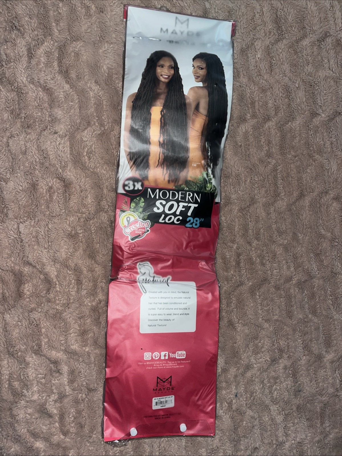 28 Inch Mordern Soft Locs. Color:T27