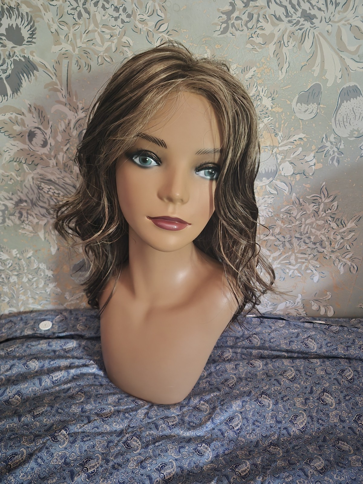 Estetica Naturalle Ocean Lace Front Wavy Layered Synthetic Wig Adjustable Strap