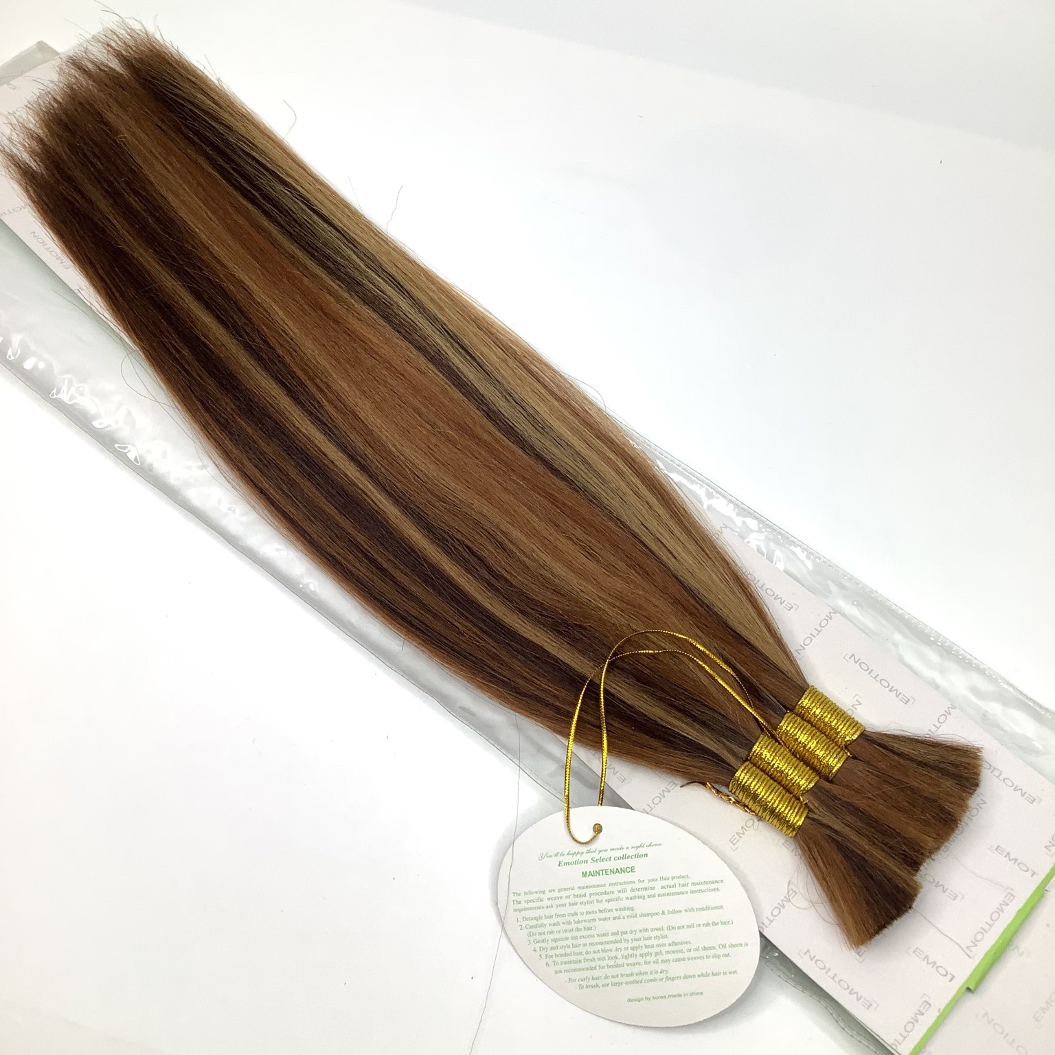 EMOTION CLASSIC Human Hair Plus Extensions 16/18 inch Straight CYB1