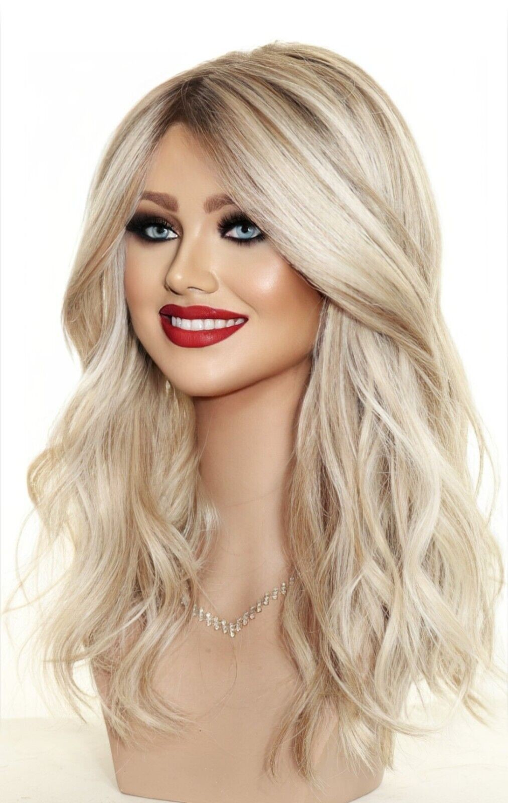 Selfie Mode Lace Front Heat Friendly Monotop Wig Raquel Welch Shaded Biscuit