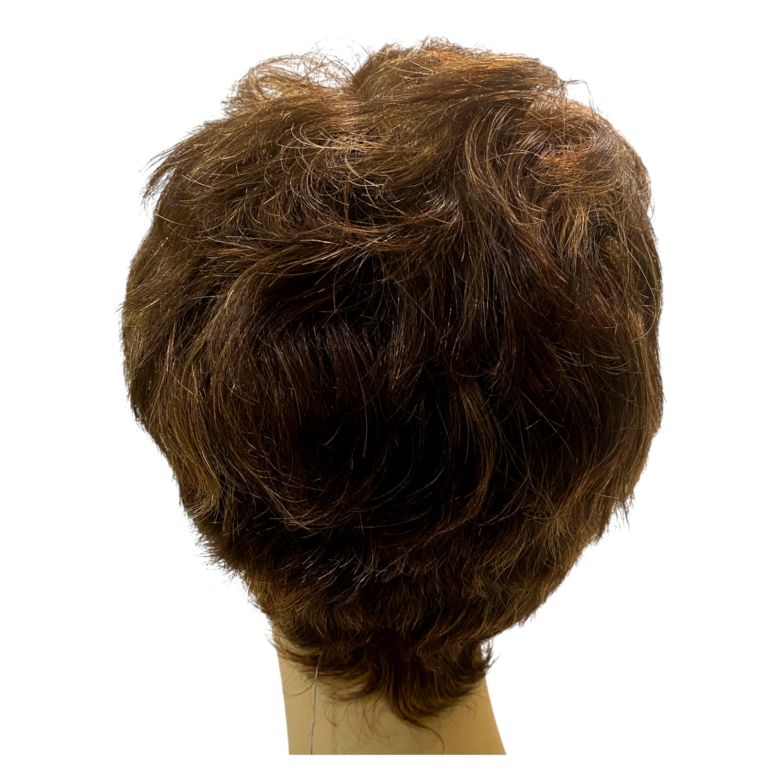 Vivica A Fox H205V Human Hair Wig FS4/27 Pixie Short NWT Pure Stretch Cap