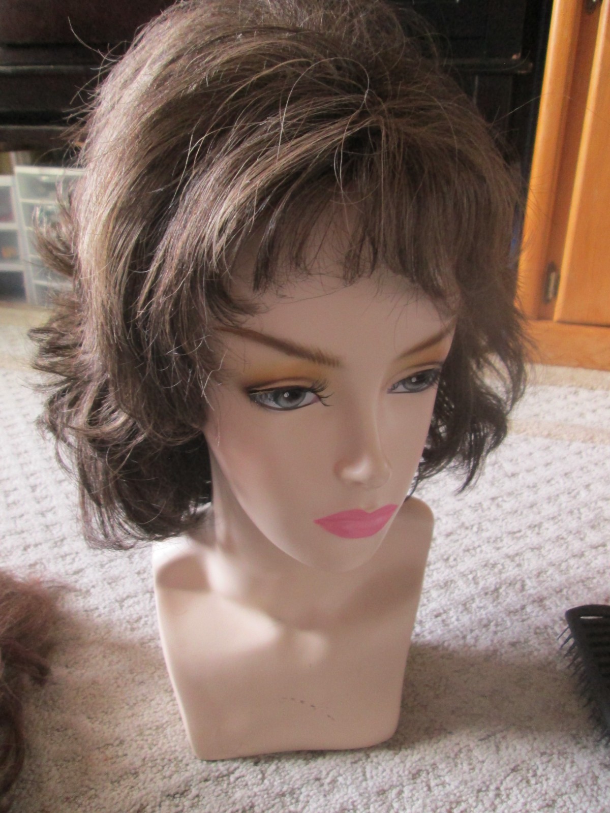 Estetica Designs Stretch Cap Wig R14 / 8HReddish Brown w/ Bangs
