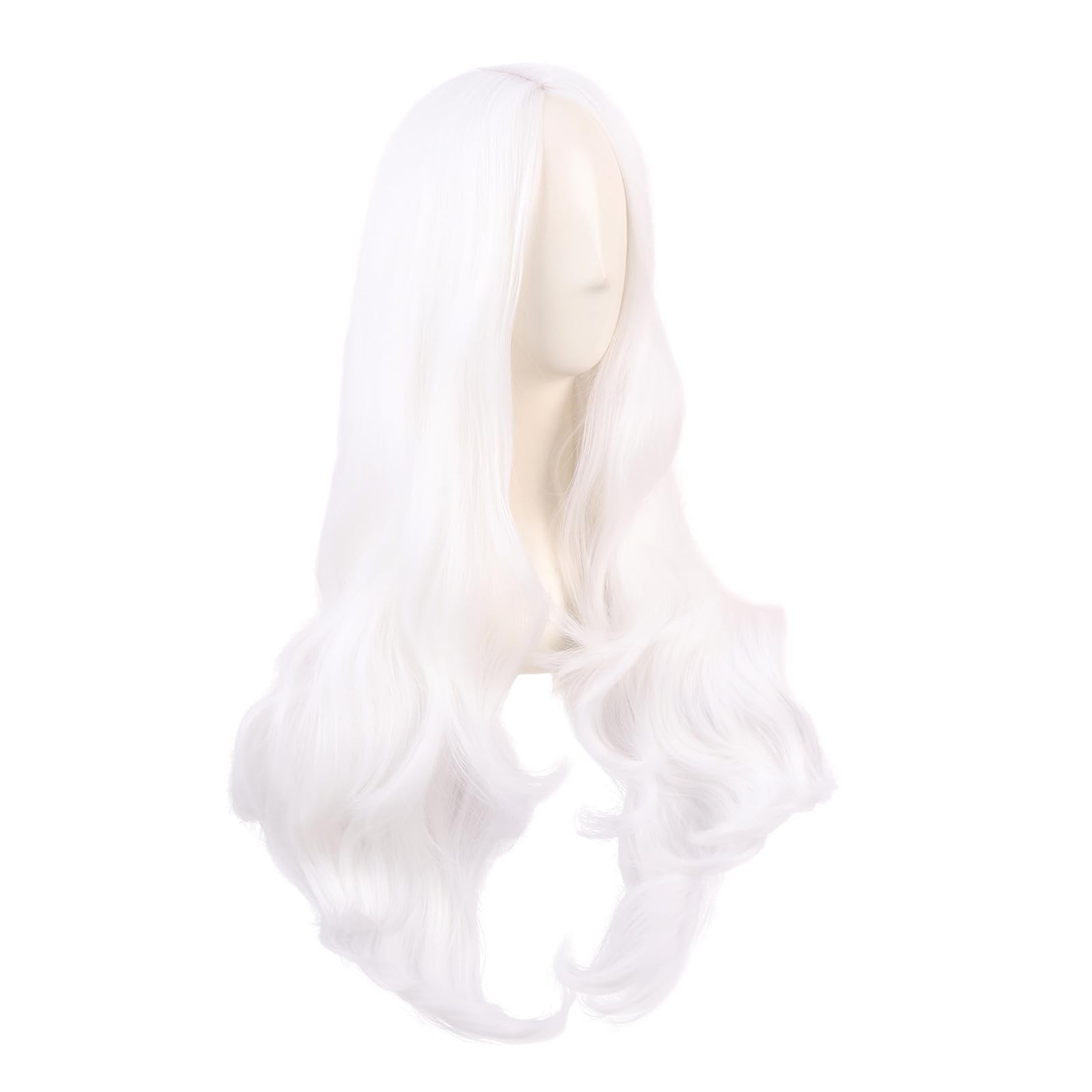28 Inch/70 cm Long Wavy Curly Synthetic fiber Side Bangs Anime Cosplay Party …