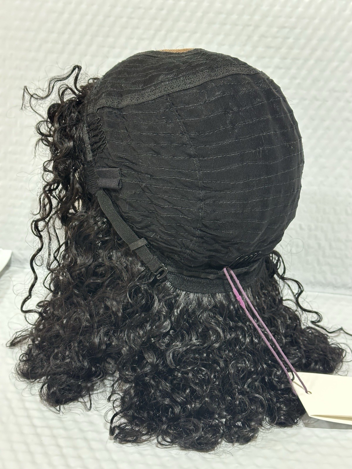Luvme Human Hair Wig ALL DAY COMFORT WIG Curly Hair ￼ New In Box!