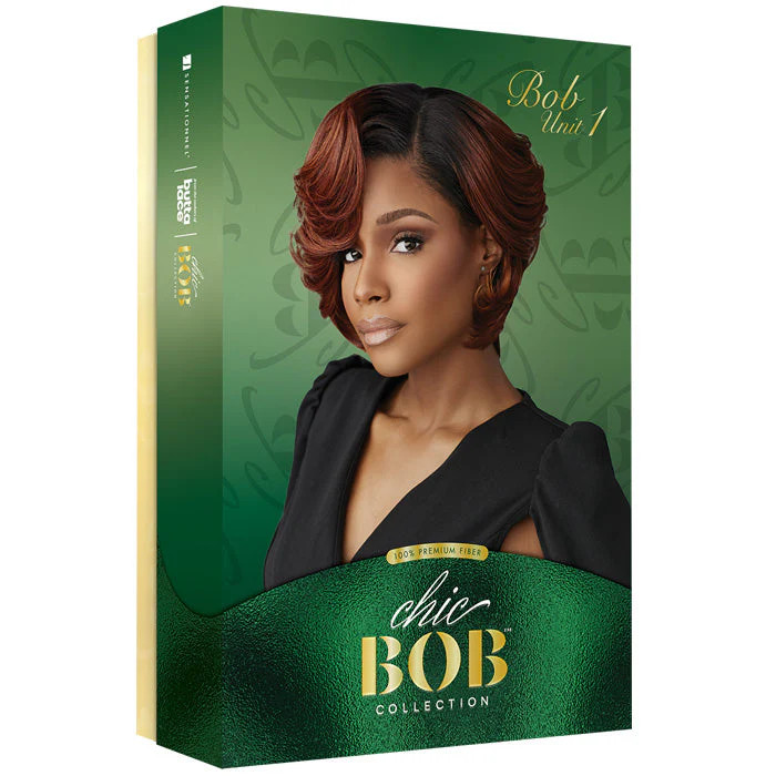 Sensationnel Butta Chic Bob Glueless 5″ Deep Part HD Lace Front Wig – BOB UNIT 1