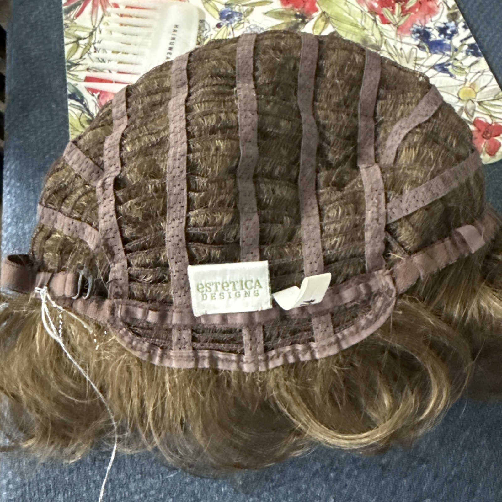 Estetica Naturalle Collect Meryl Carmelkiss Synthetic Lace Front Lt Brown Wig