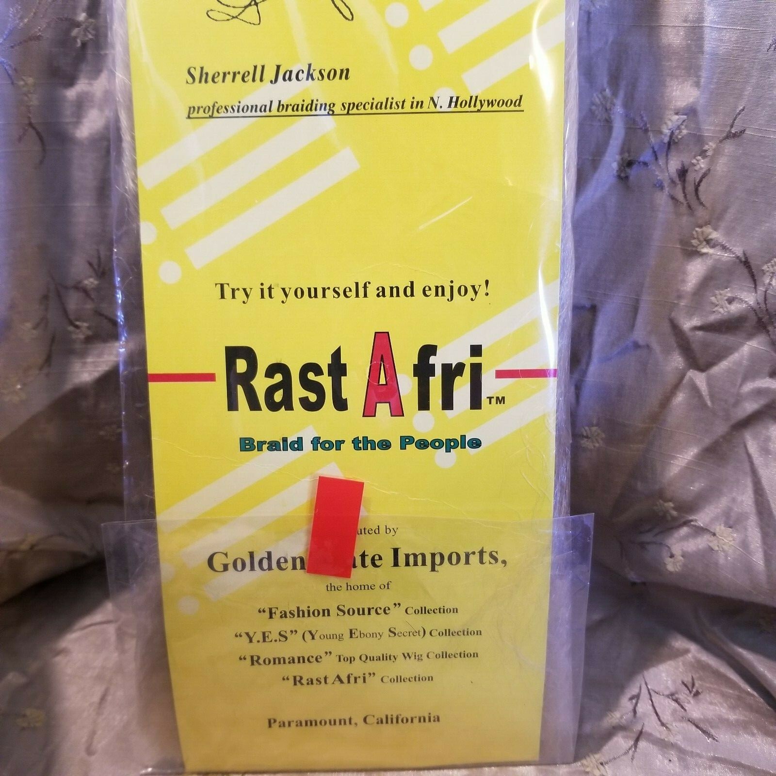 Rast A Fri color 22 Afrelle Braid For The People Kanekalon Flame Retardant