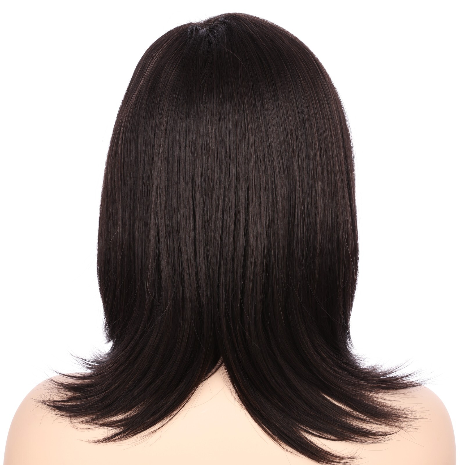 OneDor 11″ Short Straight Synthetic Bob Wigs for Women, Girls (RL2/4)