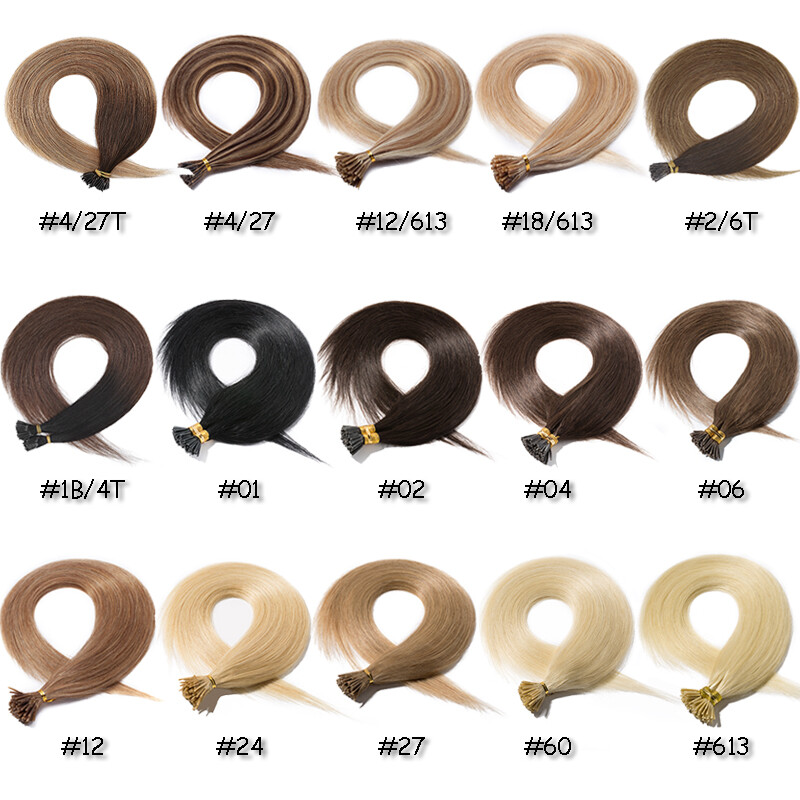 CLEARANCE Stick I Tip Human Remy Hair Extensions Pre Bonded FULL HEAD 150G 300S