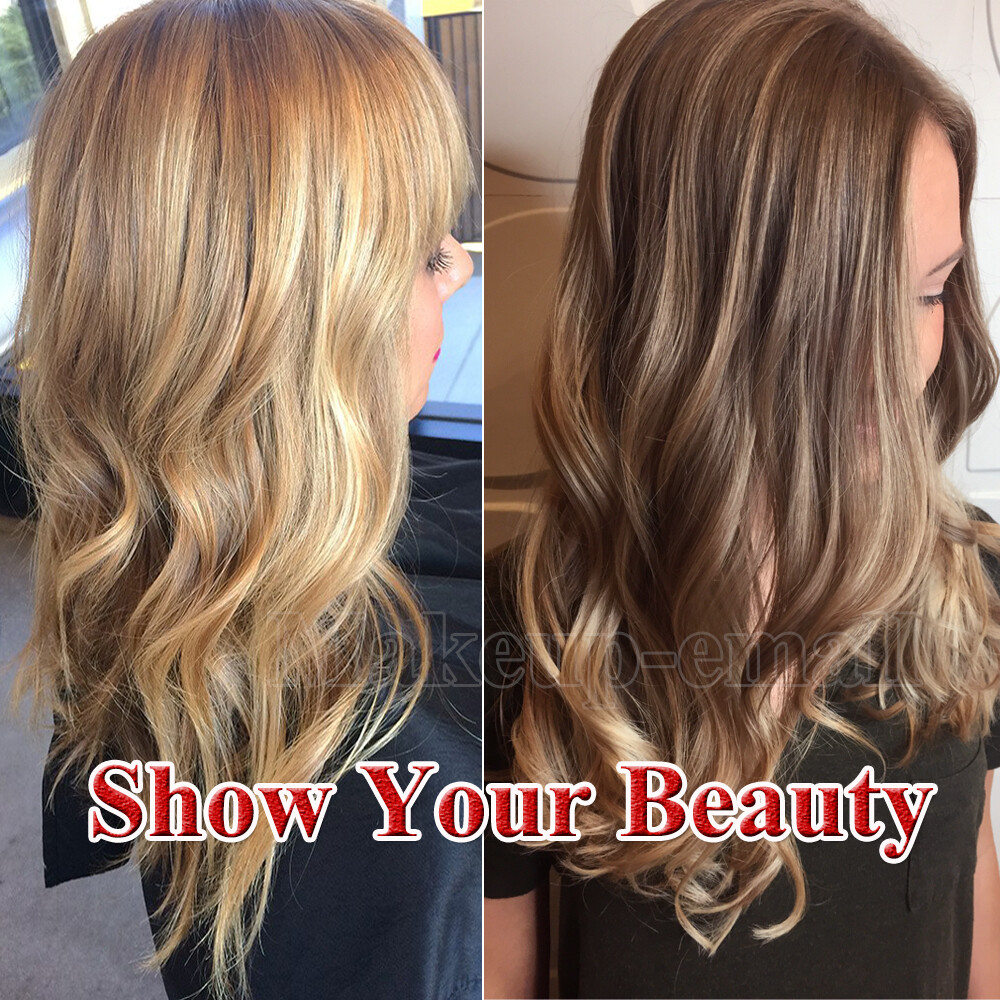 Clip In 100% Remy Human Hair Extensions Full Head Luxury 8PCS Weft Straight US
