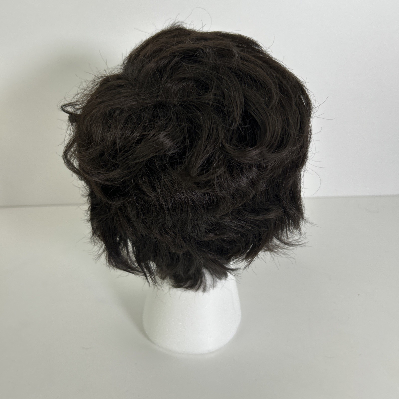 Eva Gabor Wig Josef Of Rome Short Dark Brown Wavy PermaTease