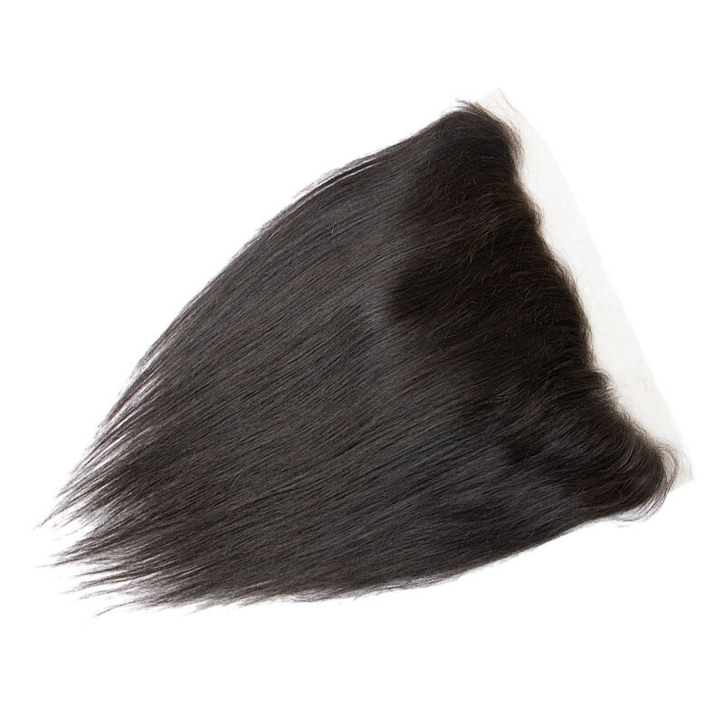 HD 13*6 Lace Frontal Indian 100% Human Hair Straight Body Wave 14-26inch