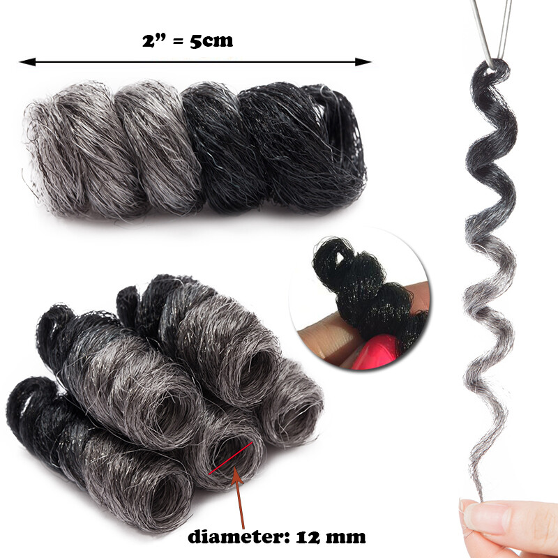 Kinky Bounce Crochet Jumpy Wand Curly Wand Braids Hair Jamaican Bounce Twist 2″