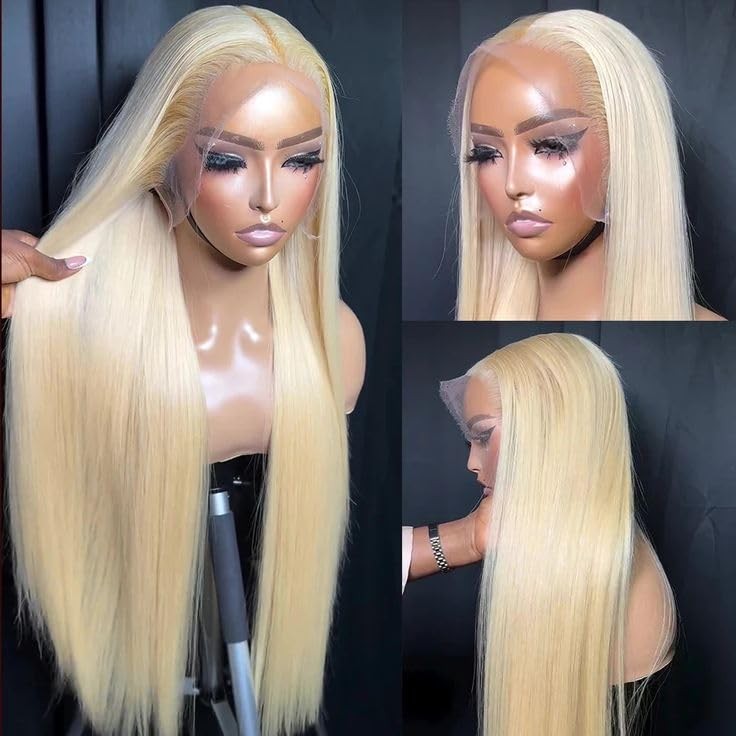 Bzn 613 13X6 Lace Front Wig Human Hair 13X6 32 Inch 200 Density 613 Lace