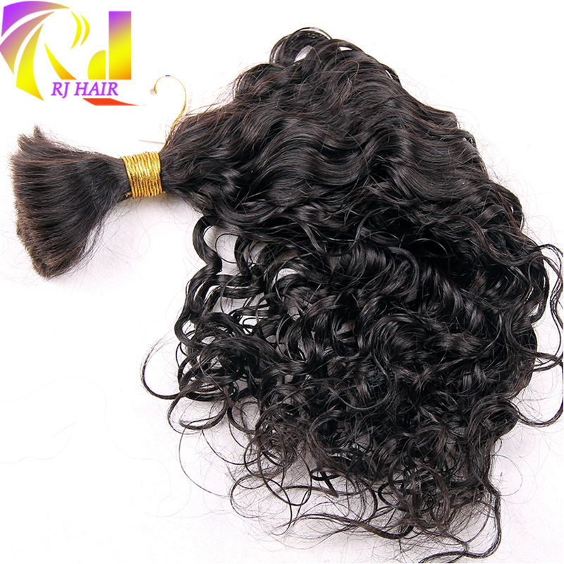 Loose Wave Brazilian Human Hair Bulk Curly Braiding Human Hair Bulk No Weft