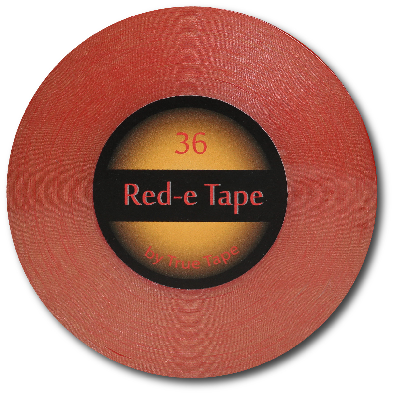 Red Liner Daily Wear Clear_Double Sided 3/4″ x 36 YD Roll Tape_Poly Wig Toupee.