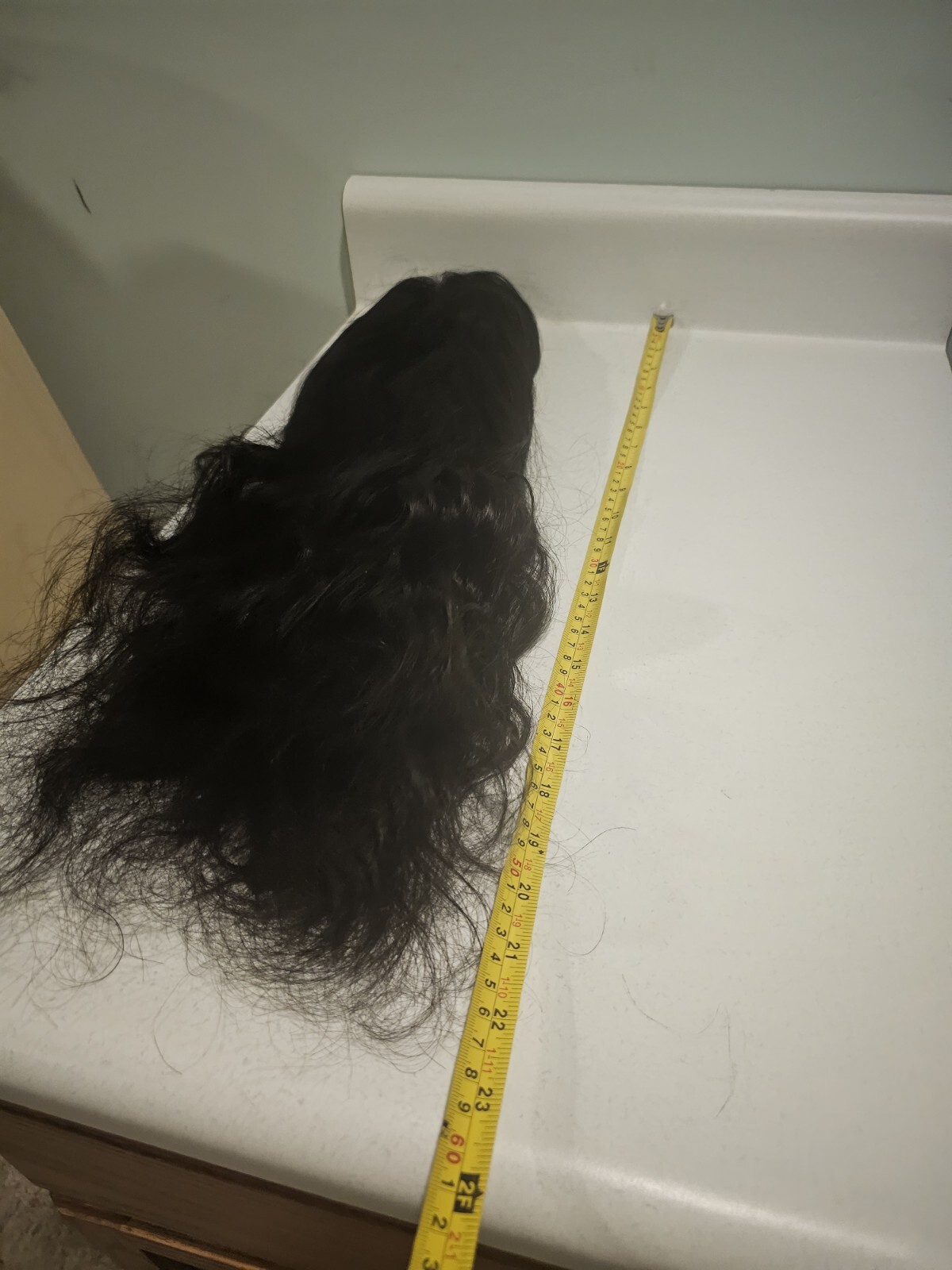 High Quality regular Top 22″ straight 100% Virgin Human Hair Lace Wig