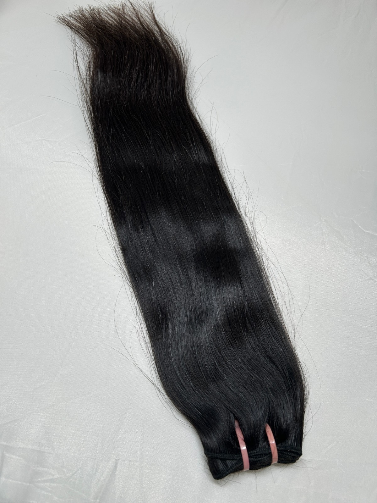 Raw Natural Straight Hair Weave Extensions Human Hair Weft Bundles