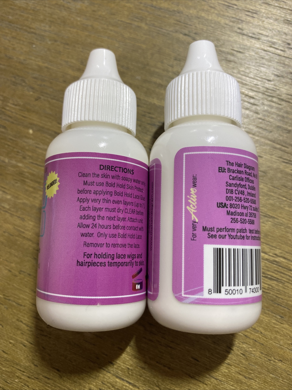 ACTIVE_For Oily Skin_Liquid Adhesive_1.3 OZ_2_bottles