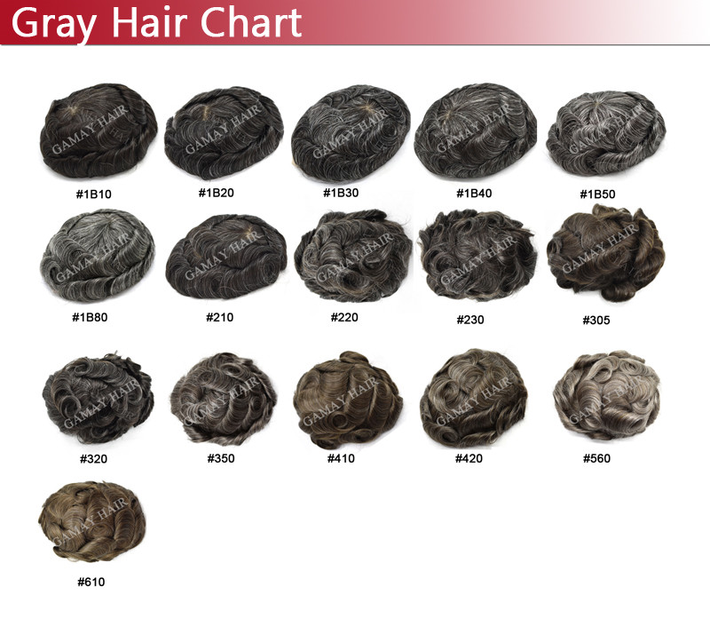 Full French Lace Mens Toupee Hairpiece Bleached Human Hair Replacement System US