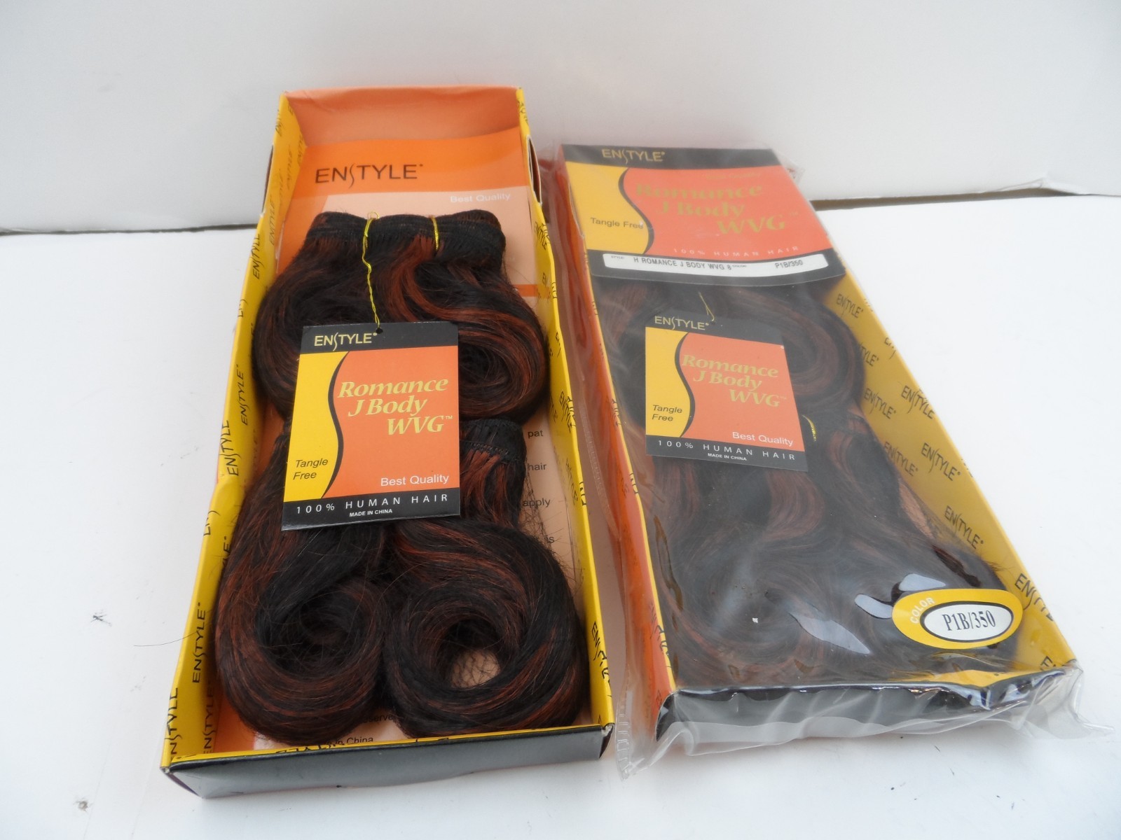ENSTYLE H Romance J Body WVG 8 Weave 100% Human Hair – Color P1B/350