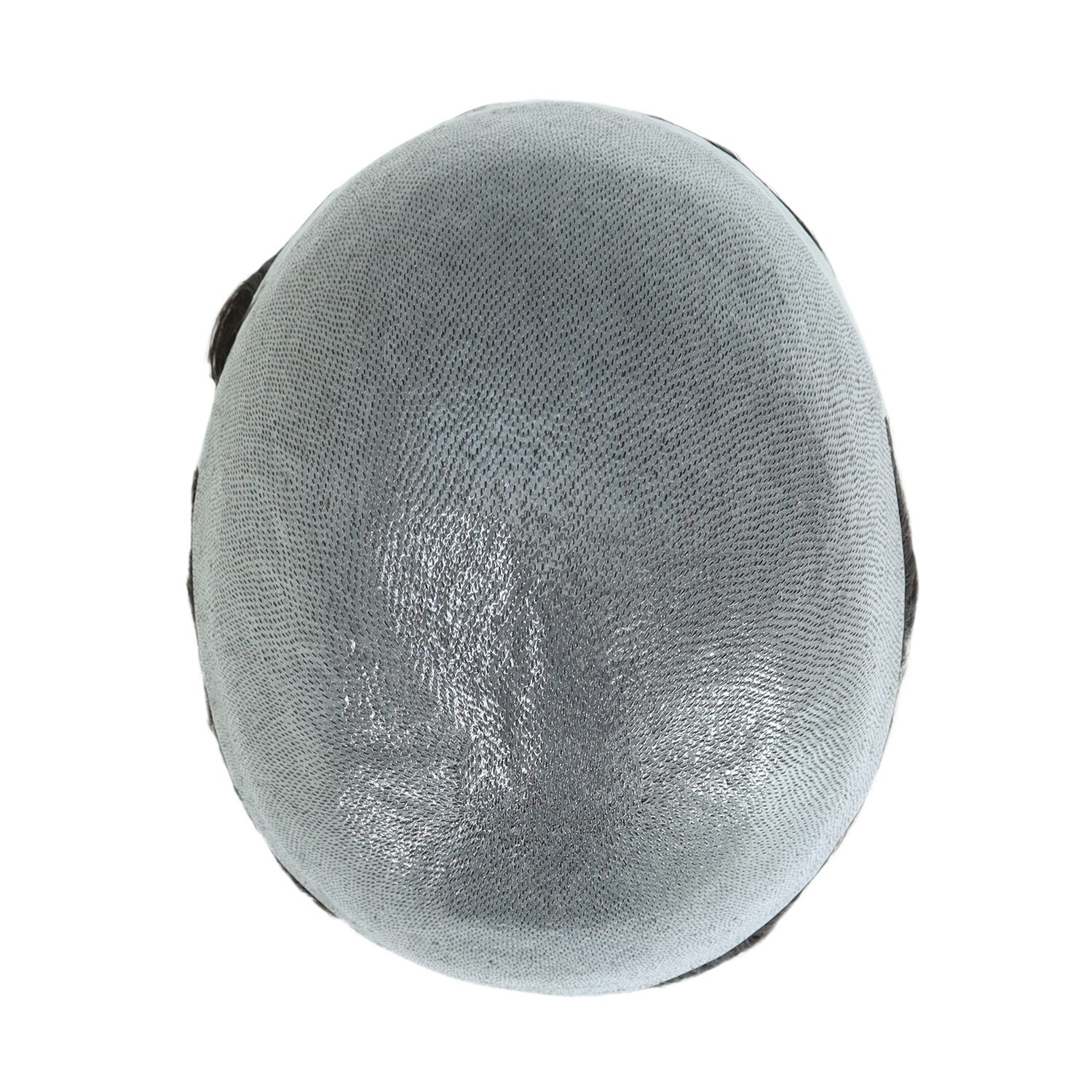 Mens Toupee Human Hair Replacement System 0.05mm Thin Skin BIO Hairpieces #1B