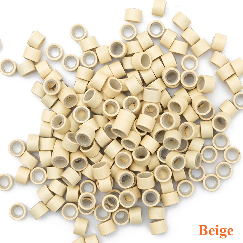 Micro Rings Beads Silicone Lined Loop Bonds For 1g/ 0.5g I Tip Hair Extensions