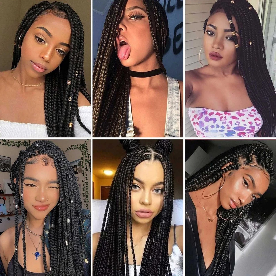 Pre Stretched Braiding Hair,18 Inch 8 Packs Ombre 18 (Pack of 8), T1B/30