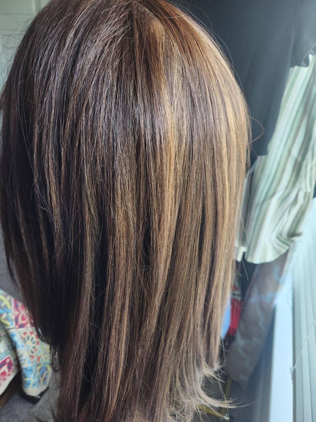 Lux Fiber Free Part Wig In Gorgeous Brunette