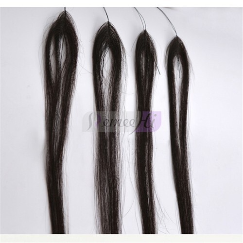 Second Generation Feather Hair Extension Micro Woven Feather 6D Double Line