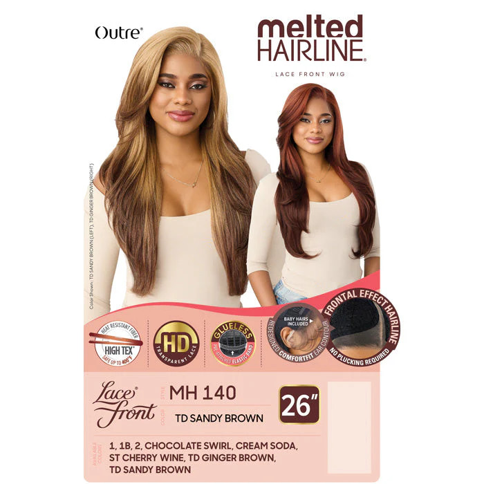 Outre Melted Hairline Glueless HD Deep Lace Part Wig – MH 140