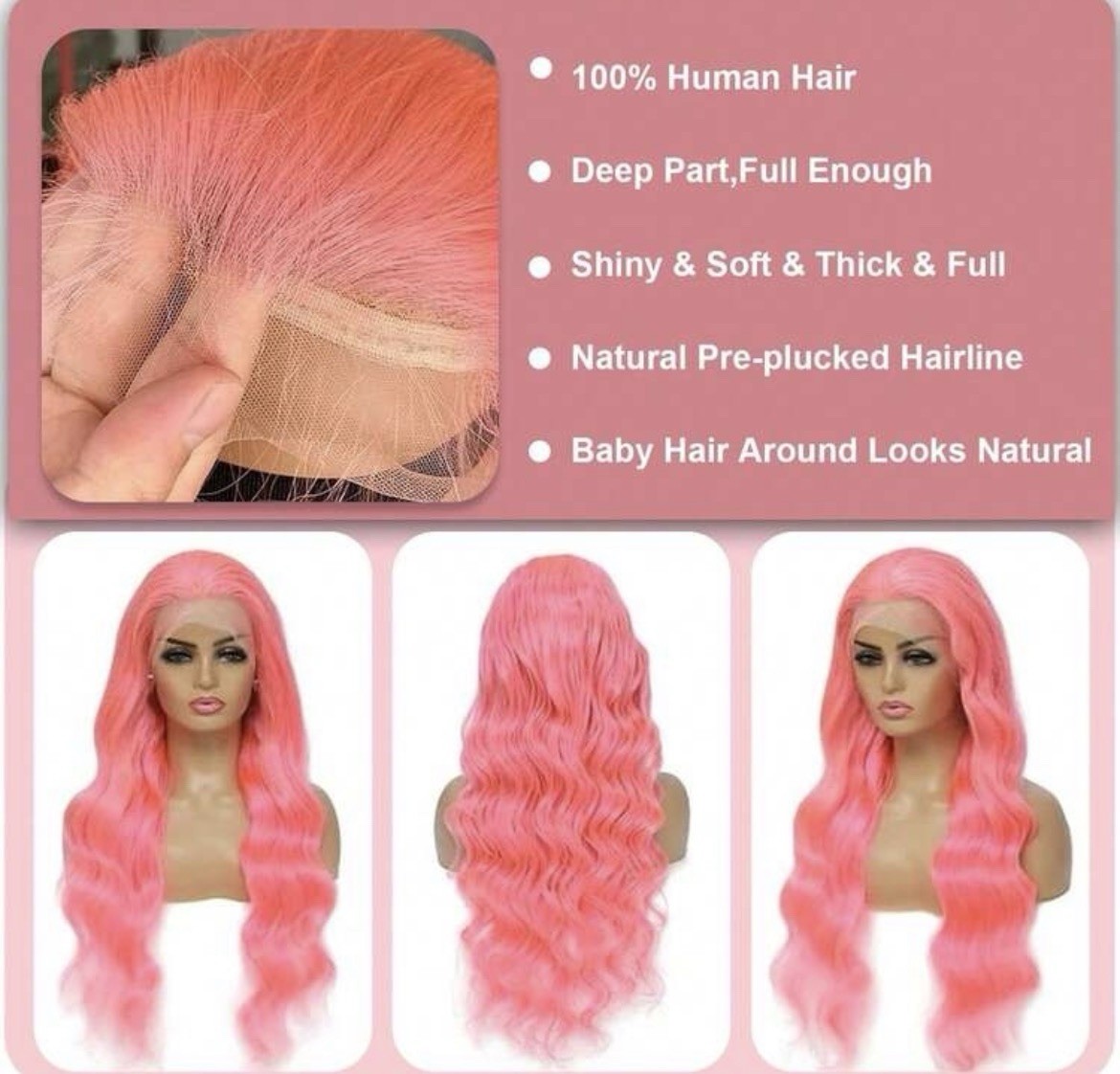 Pink Wig