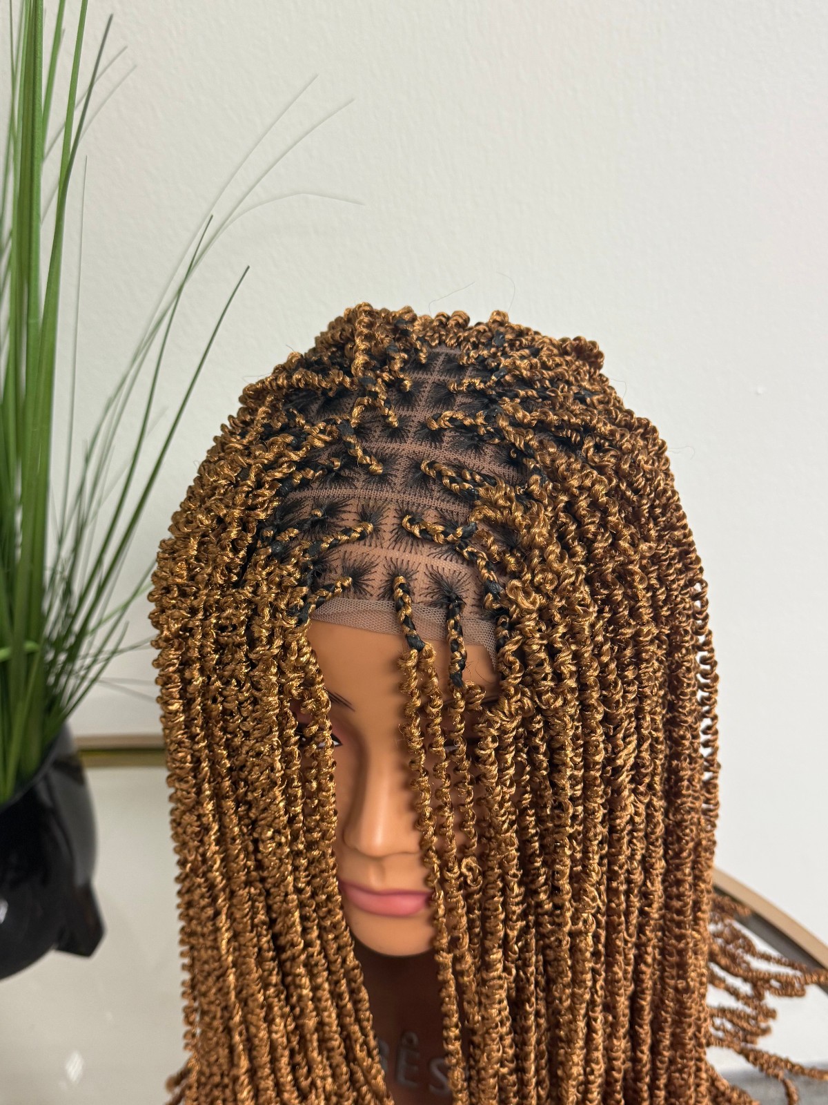 African Gold Coily twists Wig