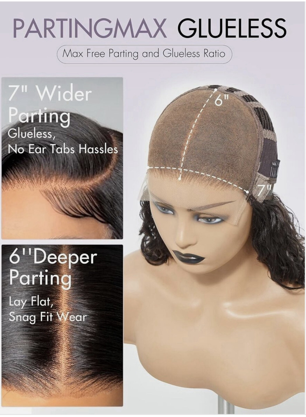 Luvme Human Hair Lace Wig