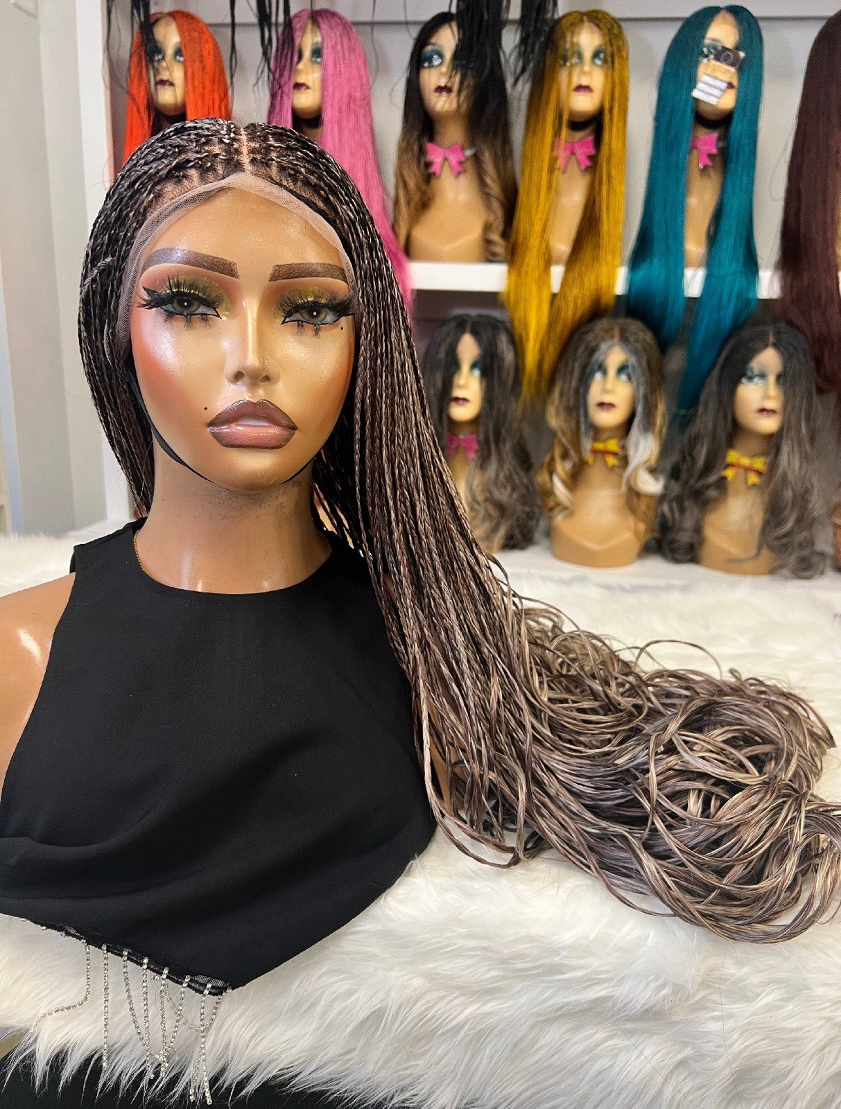 Knotless Braids , Full Lace, Lloyd
