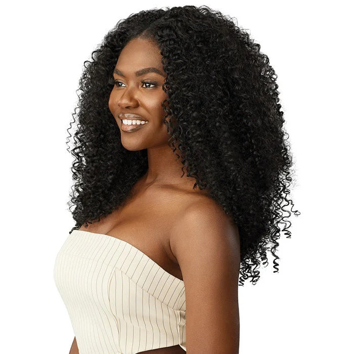Outre Human Hair Blend Big Beautiful Hair Clip In 9CS – BOHEMIAN CURL 14″