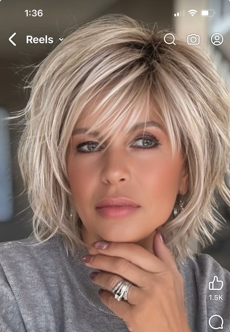 Ombre Blonde Pixie Cut Highlight Wigs 100% Human Hair Lace Front Wigs