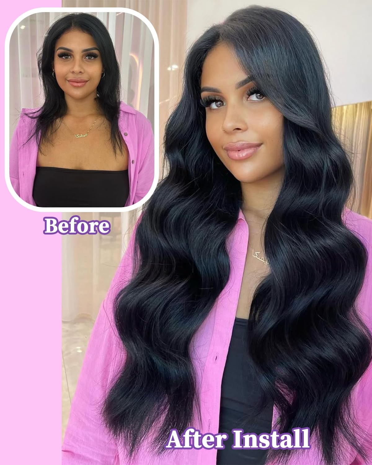 Body Wave Bundles Human Hair 24 Inch 12A Human Hair Bundles Real 100% Raw Unproc